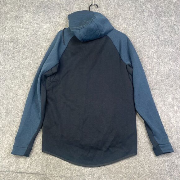 Nike Tech Fleece Windrunner Hoodie Jacket Jungle Green Black Sz M 885904 328 EUC - Picture 8 of 8